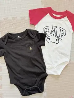 baby GAP ベビー ロンパース 2枚セット 70のサムネイル