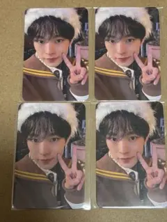 NCT WISH アルバム ミューモ mu-mo 特典　ユウシ 4枚セット