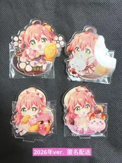 ホロライブ　鳴門鯛焼本舗×さくらみこ　アクリルスタンド　たいやき　鯛焼き