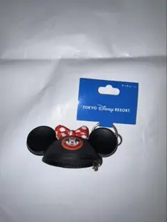 【新品未使用】ディズニー　イヤーハット　キーチェーン　ミニー