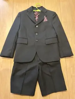 キッズ フォーマルスーツ ダークグレー