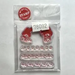 マイメロ　マイメロディ　クリアシートスタンプ　クリアスタンプ　サンリオ