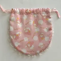 【新品・未使用】マイメロディ巾着ポーチ