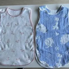 更に！最終価格！ベビースリーパー 動物柄 、さくらんぼ柄2点セット