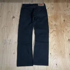 Levi's 501 ストレートデニム ブラック W32 L34