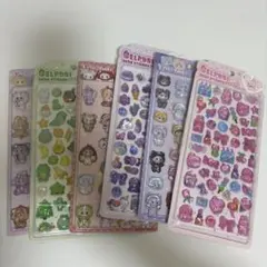 Yalli x Yooki & GELPUNI デコシール 6枚セット
