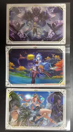 原神　シールウエハース2 甘雨　ニィロウ　ナヒーダ　空　旅人　パイモン　スメール