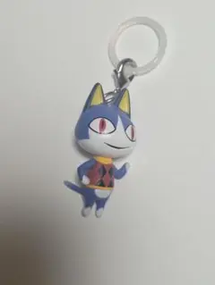 あつ森 どうぶつの森 めじるしアクセサリー キーホルダー　みしらぬねこ