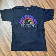 美品 大きめ XLARGE エクストララージ Tシャツ L ブラック ビッグT