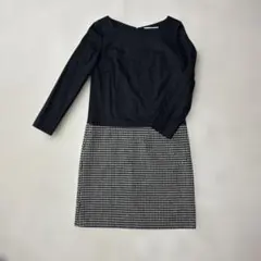 UNTITLED 長袖ひざ丈ワンピース サイズ2