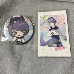 CRフェス 2026 ランダム缶バッジ チェキ adeセット