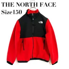 【良品】THE NORTH FACE レッドブラック フリース ジャケット（L）