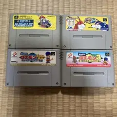 スーパーファミコン ソフト4本セット 【まとめ売り】