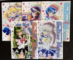 ファミマ　セーラームーン　クリアファイル　全５種