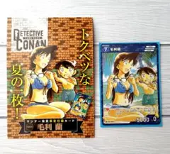 名探偵コナン 鈴木園子 ポストカード 1枚 プレミアムヒロインズ 水着