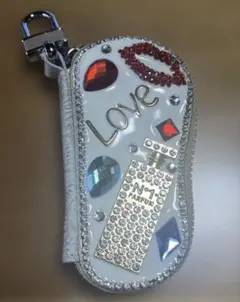 未使用品❣️キーケース❣️キラキラデコ❣️鍵いれ
