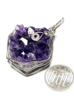 アメジスト原石 チャーム