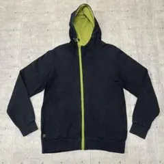 R.NEWBOLD フルジップ パーカー 刺繍ワンポイント アールニューボルド