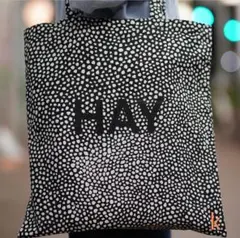 HAY ドット柄 トートバッグ