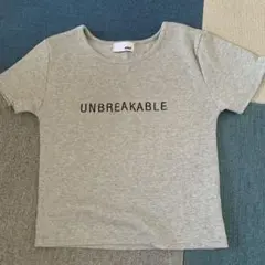 ANAP UNBREAKABLE リブ半袖Tシャツ グレーのサムネイル