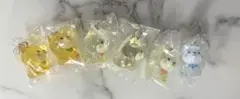 柴犬 クリアフィギュア キーホルダー 5個セット