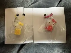 ハローキティスシローコラボ キーホルダー 2個セット