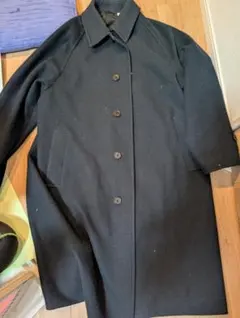 黒のピーコート 6ボタン