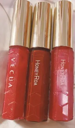 ハニーロア　ベキュア リップグロス 3本セット　ロアリブ