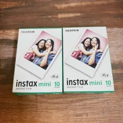 FUJIFILM instax mini インスタントフィルム 2パック