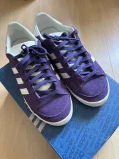 adidas Jabbar Low 26.5cm パープル 箱あり