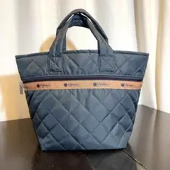 【美品】レスポートサック×神崎恵 キルティング トートバッグ ミディアム　深緑のサムネイル