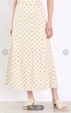 ローリーズファームマーメイドスカートドット