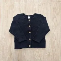 Ｈ＆Ｍ ベビー カーディガン ダークグレー 80