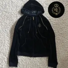 882【入手困難】ポロバイラルフローレン♤刺繍ロゴチェック柄パーカー