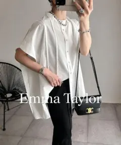 Emma Taylor オーバーシルエット タックシャツのサムネイル