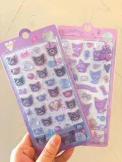 【匿名配送】【正規品】【2枚セット】クロミボンドロ系シール2点セット