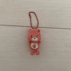 ケアベア オレンジ キーホルダー　赤　レッド