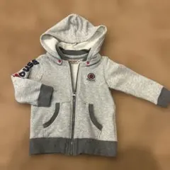 MIKIHOUSE フード付きジップアップトレーナー