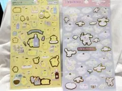 ポムポムプリン・シナモロール シールセット