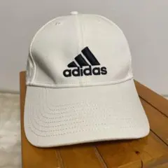adidas ホワイト キャップ 調整可能