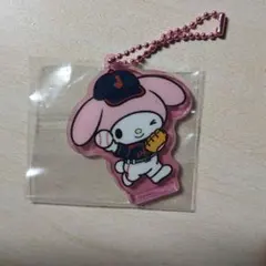 サンリオ　マイメロディ　キーホルダー　WBC 侍ジャパンコラボ　タイトーくじ