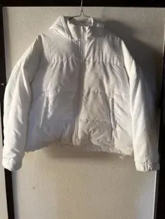 WEGO 白ダウン　Fサイズ　⚠︎汚れ多数あり