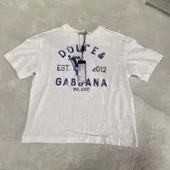 新品未使用　ドルガバ　白　半袖　Tシャツ　4歳　110 男の子　夏服　キッズのサムネイル