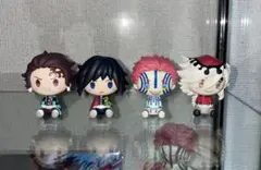 一番くじ 鬼滅の刃 ～上弦の参～ E賞 ちょこのっこフィギュア 4種