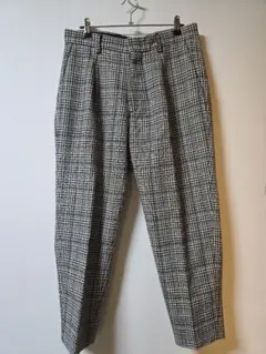 Beauty＆youth 千鳥格子 ワイドテーパード