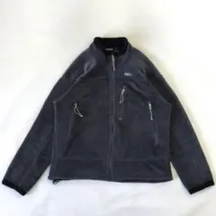 「XL」USA製◎パタゴニア/R4/フリースジャケット/ダークグレー/36100