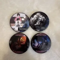 鬼滅の刃缶バッジ4個セット　猗窩座