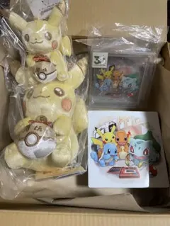 ポケモン 30周年記念 ぬいぐるみセット等4点セット