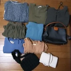 レディースファッションセットアップ　10点まとめ売り　ロングワンピーススカート