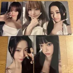 LE SSERAFIM HOT ユニバ ラキドロ 1回目 コンプリート トレカ